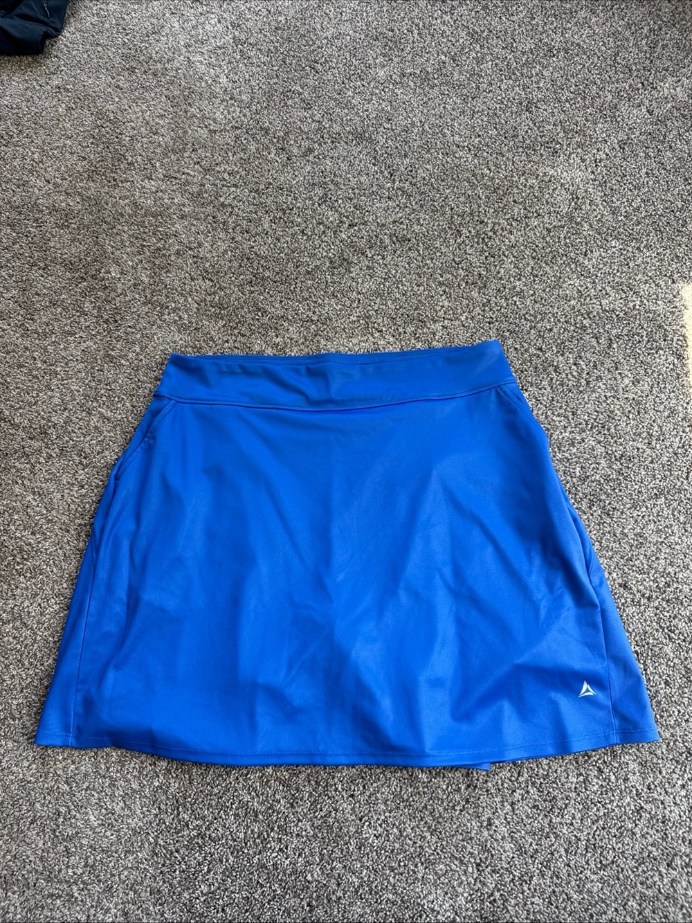 Bermuda Sands Women’s Large nwot retail $85 Cobalt Pleated Pocket Athletic Skort